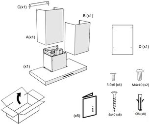 Вытяжка Пандо P-401/80 IX 1050 SEC PLUS фото 4 в Казани и Татарстане Вытяжка Pando P-401/80 IX 1050 SEC PLUS фото 4 в Казани и Татарстане