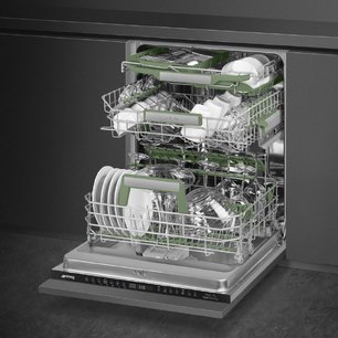 Встраиваемая посудомоечная машина Smeg STL7324AQLLW фото 3 в Казани и Татарстане