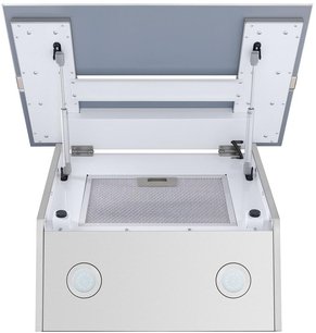 Вытяжка Maunfeld MERSEY 50 Inox Glass white фото 4 в Казани и Татарстане