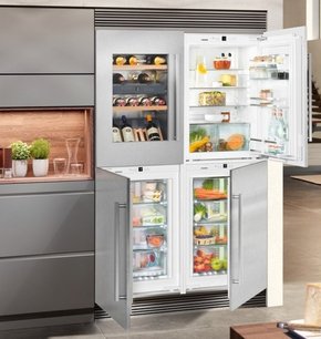 Встраиваемый холодильник Side-by-Side Либхер SBSWdf 64I5 BioFresh NoFrost фото 2 в Казани и Татарстане Встраиваемый холодильник Side-by-Side Liebherr SBSWdf 64I5 BioFresh NoFrost фото 2 в Казани и Татарстане