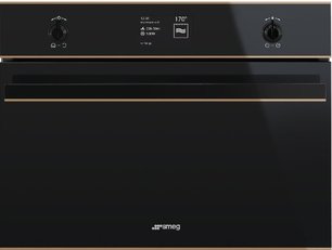 Компактный духовой шкаф комбинированный с микроволновой печью Smeg SF4603MCNR фото в Казани и Татарстане