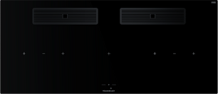 Индукционная варочная поверхность с вытяжкой Kuppersbusch KMI 12850.0 SR-E Black Velvet фото в Казани и Татарстане