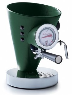 Кофеварка Bugatti DIVA Leather Green фото в Казани и Татарстане