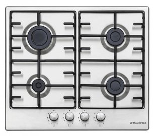 Газовая варочная панель MAUNFELD EGHS.64.3ES фото 2 в Казани и Татарстане Газовая варочная панель MAUNFELD EGHS.64.3ES фото 2 в Казани и Татарстане