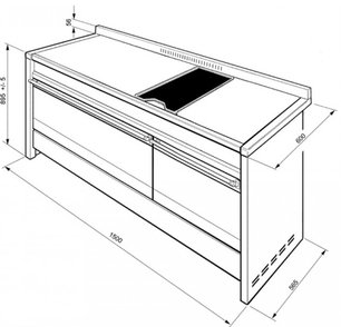 Варочный центр Smeg A5-8 фото 2 в Казани и Татарстане
