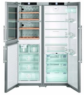 Холодильник Либхер SBSes 7165 PremiumPlus Vinidor BioFresh NoFrost фото 2 в Казани и Татарстане Холодильник Liebherr SBSes 7165 PremiumPlus Vinidor BioFresh NoFrost фото 2 в Казани и Татарстане