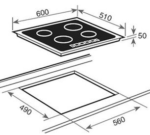 Варочная панель Teka IBR 641 фото 2 в Казани и Татарстане