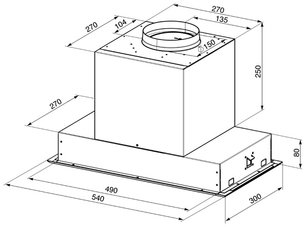 Вытяжка Smeg KSEG54X-1 фото 3 в Казани и Татарстане