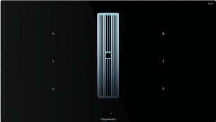 Индукционная варочная панель с вытяжкой Kuppersbusch KMI 9350.0 SR Stainless steel фото в Казани и Татарстане