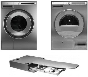 Asko Logic 8 (стиральная машина W4086C.T/3 + сушильная машина T408HD.T.P + гладильная доска HI1153T) фото в Казани и Татарстане Asko Logic 8 (стиральная машина W4086C.T/3 + сушильная машина T408HD.T.P + гладильная доска HI1153T) фото в Казани и Татарстане