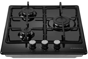 Газовая варочная панель MAUNFELD EGHE.43.3STS-EB фото 4 в Казани и Татарстане Газовая варочная панель MAUNFELD EGHE.43.3STS-EB фото 4 в Казани и Татарстане