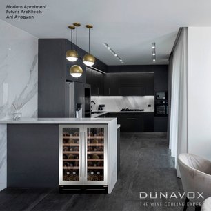 Винный шкаф Дунавокс DAUF-19.58SS фото 2 в Казани и Татарстане Винный шкаф Dunavox DAUF-19.58SS фото 2 в Казани и Татарстане