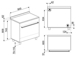Варочный центр Smeg C9GMN9-1 фото 4 в Казани и Татарстане
