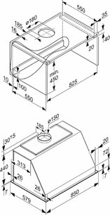 Встраиваемая вытяжка Miele DAR1135 для плиты Range Cooker фото 2 в Казани и Татарстане