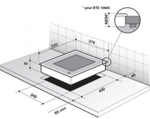 Модульная система De Dietrich DTE 1068 X фото 3 в Казани и Татарстане