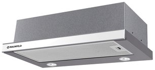 Встраиваемая вытяжка MAUNFELD VS SLIDE 60 металлик/белое стекло фото в Казани и Татарстане