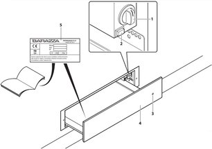 Встраиваемый подогреватель посуды Barazza 1CEEVEN фото 3 в Казани и Татарстане