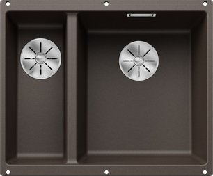 Мойка BLANCO SUBLINE 340/160-U Silgranit кофе, чаша справа Мойка BLANCO SUBLINE 340/160-U Silgranit кофе, чаша справа