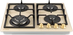 Газовая варочная панель Hyundai HHG 6436 BE фото 2 в Казани и Татарстане