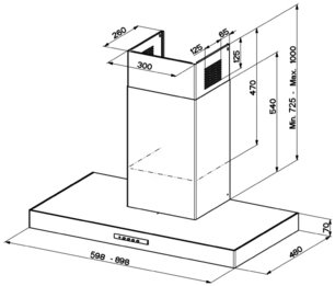 Вытяжка Франке FDF 9057 XS фото 2 в Казани и Татарстане Вытяжка Franke FDF 9057 XS фото 2 в Казани и Татарстане