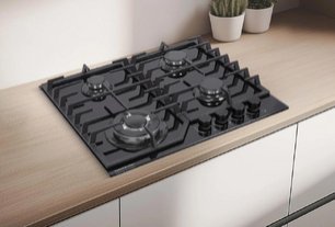 Газовая варочная панель из закаленного стекла Zigmund Shtain M 32.6 B фото 4 в Казани и Татарстане