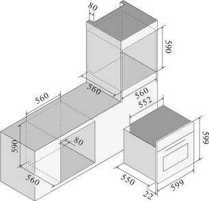 Духовой шкаф Ilve OV601GT3/BK фото 2 в Казани и Татарстане