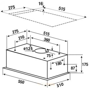 Встраиваемая вытяжка Kuppersbusch DEL 5100.0 S-01 фото 2 в Казани и Татарстане