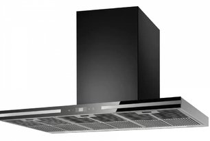 Настенная вытяжка Kuppersbusch DW 9500.0 S черное стекло фото в Казани и Татарстане