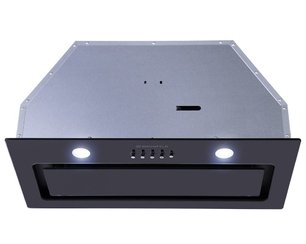 Встраиваемая вытяжка MAUNFELD TRAPEZE 601GG черный фото 3 в Казани и Татарстане