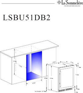 Винный шкаф Ла Соммельер LSBU51DB2 фото 4 в Казани и Татарстане Винный шкаф La Sommeliere LSBU51DB2 фото 4 в Казани и Татарстане