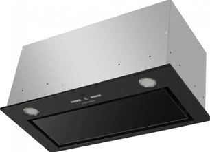 Встраиваемая кухонная вытяжка MAUNFELD Fantasy 1000ST 60 черное стекло фото в Казани и Татарстане