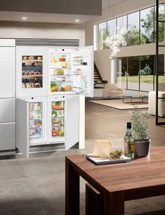 Встраиваемый холодильник Side-by-Side Либхер SBSWgw 64I5 BioFresh NoFrost фото 2 в Казани и Татарстане Встраиваемый холодильник Side-by-Side Liebherr SBSWgw 64I5 BioFresh NoFrost фото 2 в Казани и Татарстане