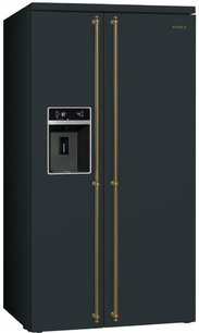 Холодильник Смег SBS8004AO фото в Казани и Татарстане Холодильник Smeg SBS8004AO фото в Казани и Татарстане