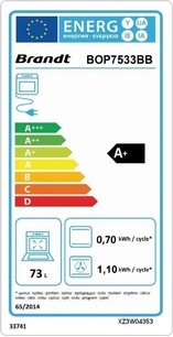 Встраиваемый духовой шкаф Brandt BOP7533BB фото 3 в Казани и Татарстане