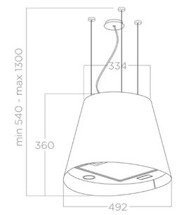 Вытяжка ELICA JUNO URBAN ZINC/F/50 фото 4 в Казани и Татарстане