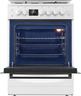 Комбинированная плита Maunfeld MGC60ECW05 фото 4 в Казани и Татарстане