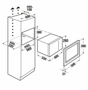 Микроволновая печь Kuppersbusch M 6120.0 S фото 2 в Казани и Татарстане
