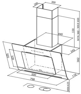 Вытяжка Фабер INFINITY WH A80 фото 2 в Казани и Татарстане Вытяжка Faber INFINITY WH A80 фото 2 в Казани и Татарстане