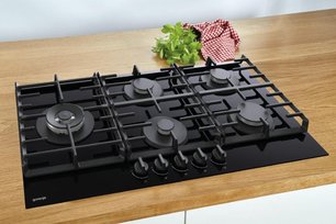 Газовая варочная панель на стеклокерамике Gorenje GCW951B фото 4 в Казани и Татарстане