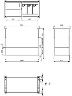 Вытяжка Falmec Spazio 130 Island steel фото 3 в Казани и Татарстане