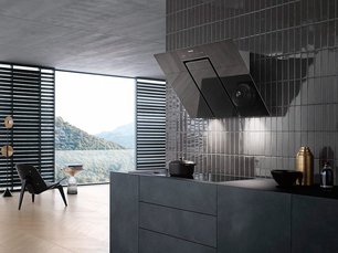 Кухонная вытяжка Miele DA 6498 W OBSW с витрины, новая фото 2 в Казани и Татарстане