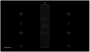 Варочная панель с вытяжкой Куперсбуш KMI 9850.0 SR Black Velvet фото в Казани и Татарстане Варочная панель с вытяжкой Kuppersbusch KMI 9850.0 SR Black Velvet фото в Казани и Татарстане