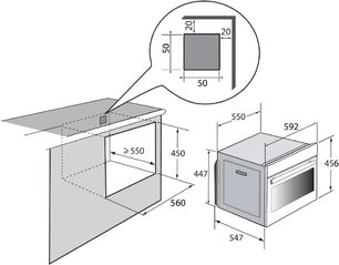 Встраиваемая микроволновая печь Brandt BKC7153BB фото 4 в Казани и Татарстане