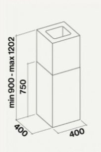 Вытяжка Falmec Mira Is 40 (800) фото 2 в Казани и Татарстане