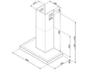 Вытяжка Smeg KS9500XE фото 3 в Казани и Татарстане