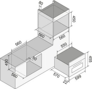 Духовой шкаф Ilve 645SCHSW/BUG фото 3 в Казани и Татарстане