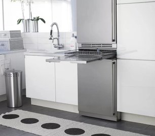 Выдвижная полка с корзиной для белья Asko HDB1153T фото 3