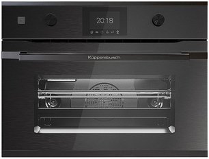 Компактный духовой шкаф с микроволнами Куперсбуш CBM 6350.0 GPH 2 Black Chrome фото в Казани и Татарстане Компактный духовой шкаф с микроволнами Kuppersbusch CBM 6350.0 GPH 2 Black Chrome фото в Казани и Татарстане