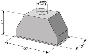 Встраиваемая вытяжка Brandt BHG6502X фото 4 в Казани и Татарстане