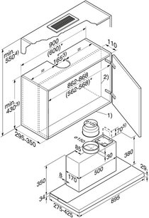 Вытяжка Miele DA 3490 фото 2 в Казани и Татарстане